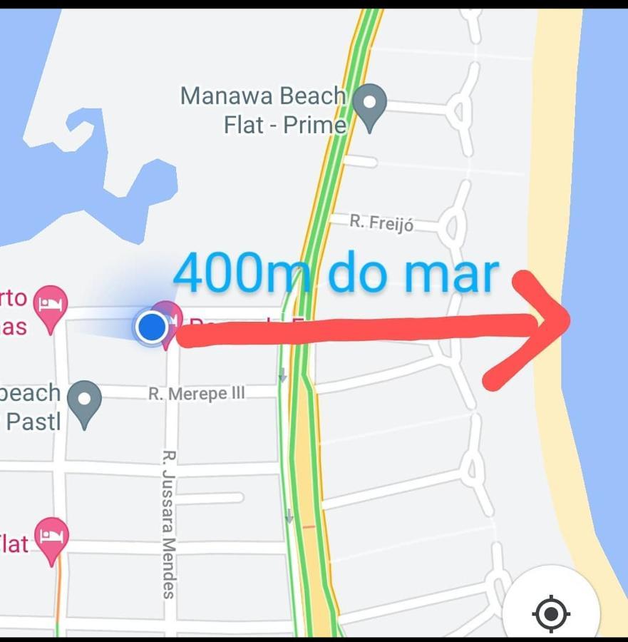 Studio C Completo 400M Da Praia Pôrto das Galinhas エクステリア 写真